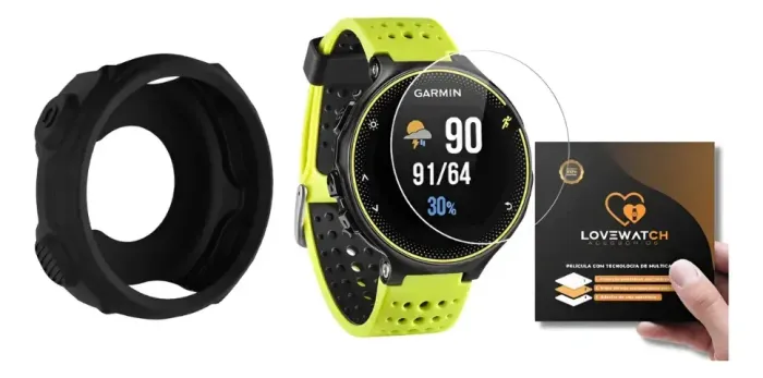 Case Capa Capinha Para Garmin 235 735xt + Pelicula