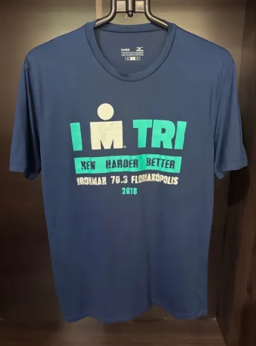 Camisa Corrida Triathlon Ironman Ciclismo Natação Corrida