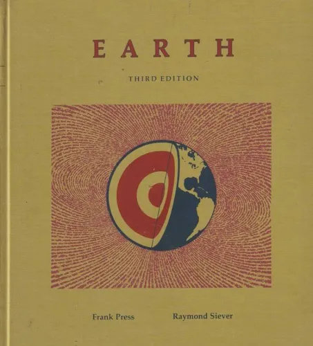 Livro 'Earth' Terceira Edição de Frank Press e Raimond Siever