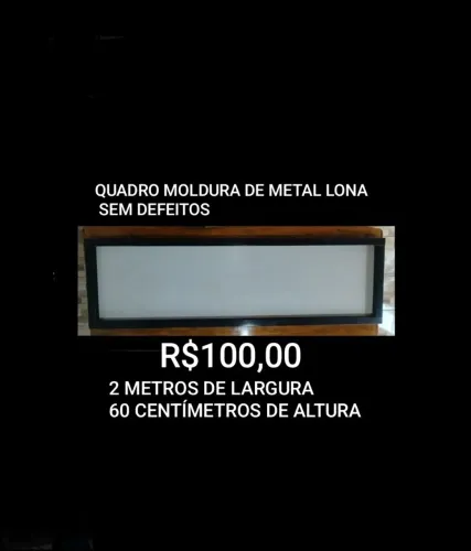 QUADRO PARA PROPAGANDA FACHADA