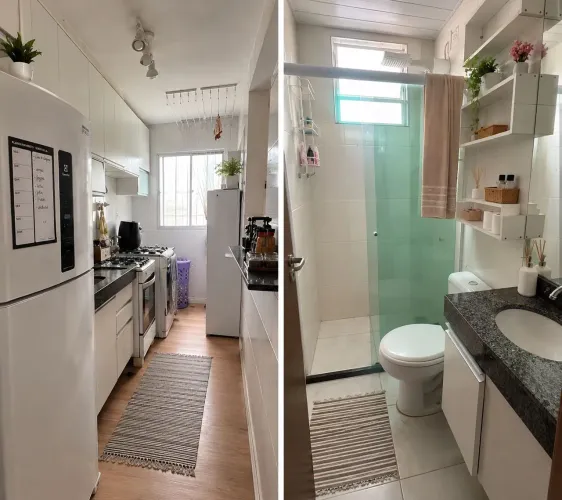 Apartamento no térreo Florata 