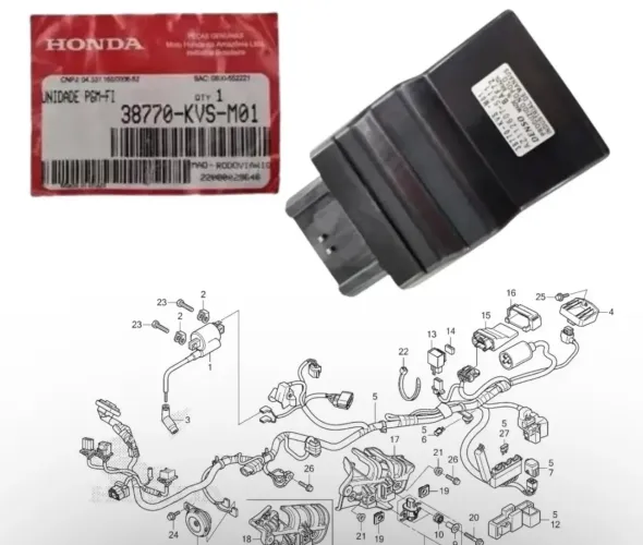 Módulo Cdi start160 Honda 
