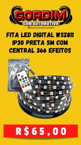 FITA 4D PRETA SEM CAPA 368 EFEITOS