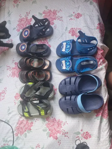 LOTE ROUPA/SAPATO INFANTIL MENINO