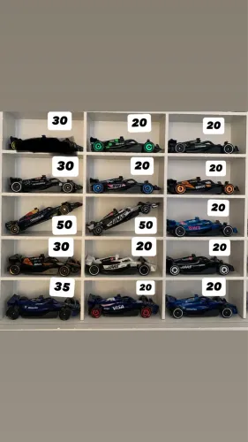 Loose F1 premium, mainline e outras marcas