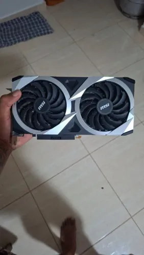 Placa de vídeo rx 6750 xt!