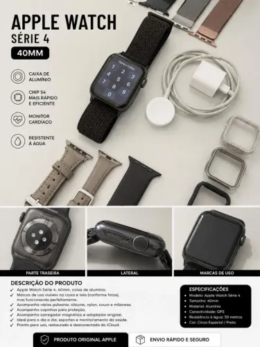 Apple Watch Séries 4GPS -40mm