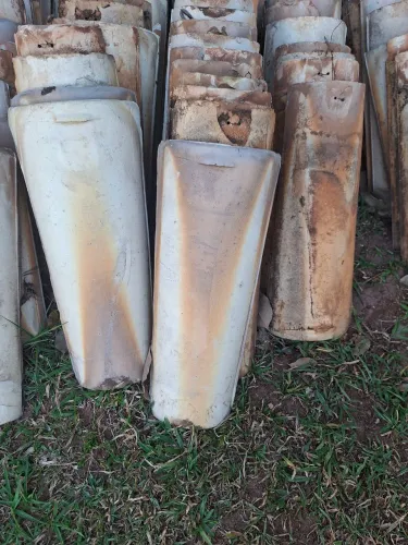 : Lote de 300 Telhas Romanas (Cerâmica) ? Ótimo Preço
