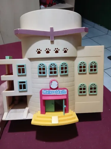 brinquedo maternidade filhotes mania dálmata sem acessórios