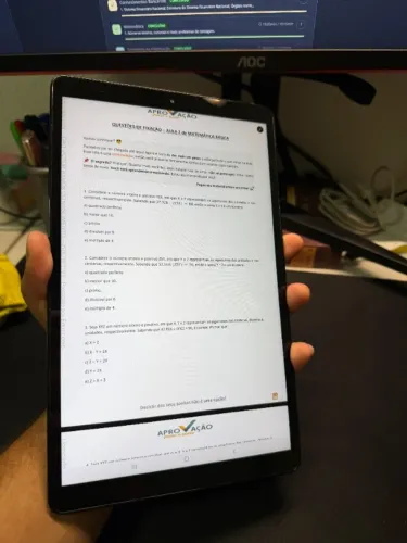 Samsung Tab A11 Seminovo, Sem Detalhes - Perfeito para Estudos