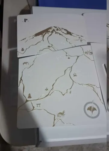 Faceplate ghost of yotei ps5 sem caixa