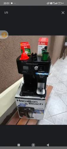 Cafeteira Hamilton Beach apenas 299,00
