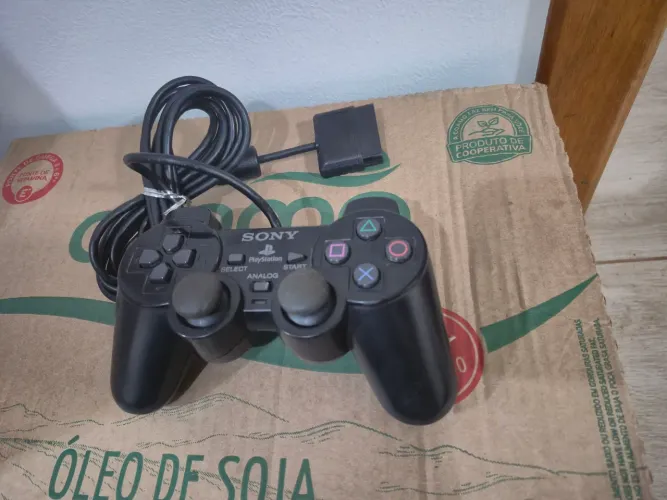 Controle playstation 2 original em estado de novo