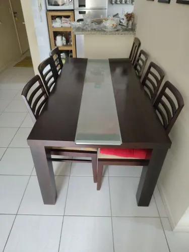 Mesa de jantar 8 lugares