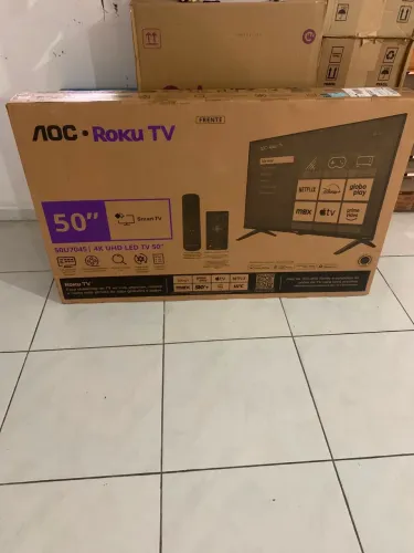 Tv Aoc Roku 50p Quadcore Nf Garantia
