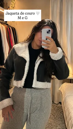 Jaqueta peluciada