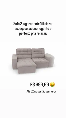 Sofá retrátil 