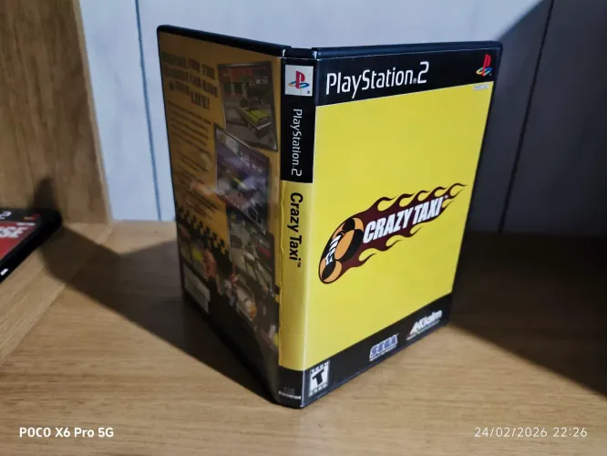 Crazy táxi PS2 original 
