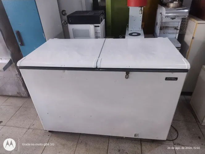 freezer 2 tampas 440 litros