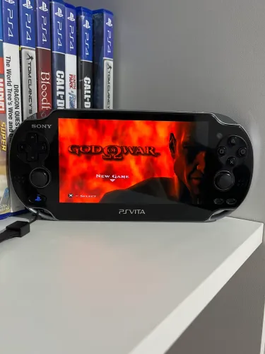 Ps Vita Oled 64 GB Lotado De Jogo De Graça - Ps Vita DESBLOQUEADO 