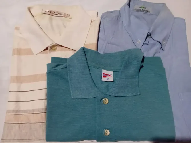 Camisa masculina Pool verde. Pague uma,  Leve 3.