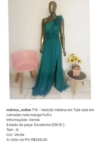 Vendo vestidos de festa