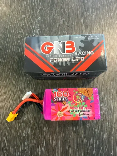 Bateria Lipo GNB 6S 1530mah 160C. Conector XT60. Bateria para drone. 