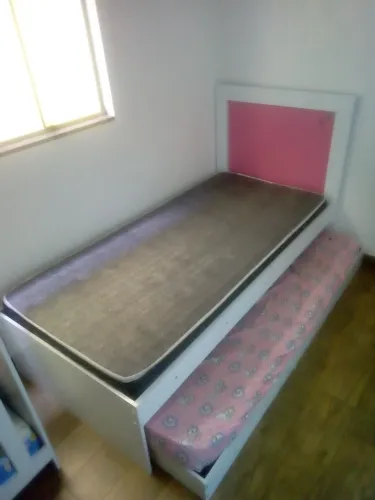 Bi-Cama solteiro/infantil Branca