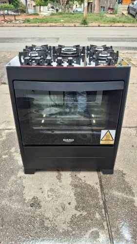 FOGÃO DAKO 5 BOCAS MESA DE VIDRO SEMI-NOVO