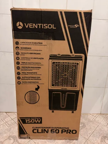 Climatizador Ventisol Clin 60 Pro 60L - Novo Lacrado (220V)