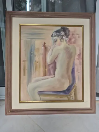 Quadro pintura a mão