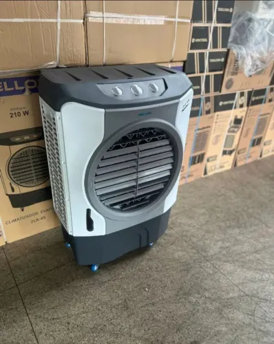 Climatizador 45L Zellox (Umidifica, Climatiza e Ventila).