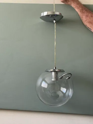 Luminária Pendente Globo de Vidro