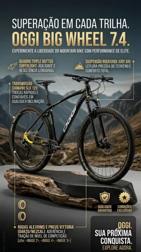 Oggi Big Wheel 7.2 2023 Aro 29 - Tam 19 (Shimano 12v)
