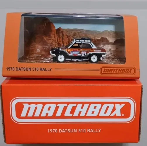 Matchbox 1970 Datsun 510 Rally Exclusive Collectors 1/64