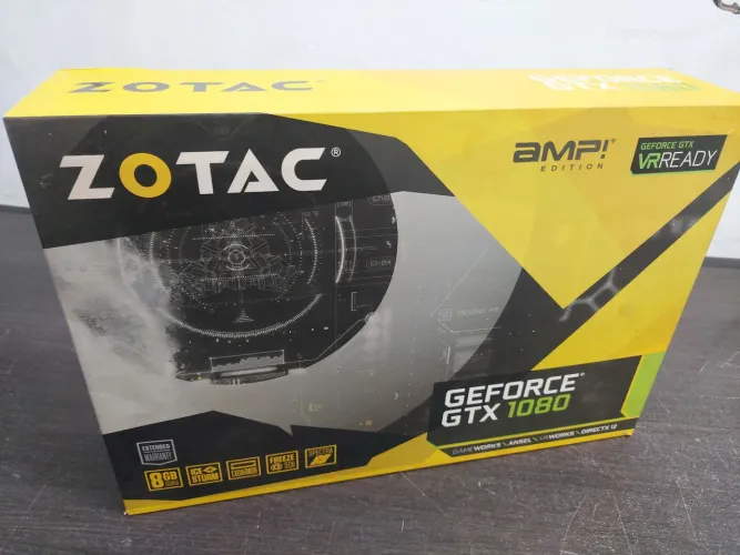 Placa de Video GTX 1080 8GB Zotac AMP