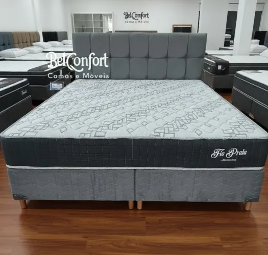 Cama super king fio prata entrega grátis