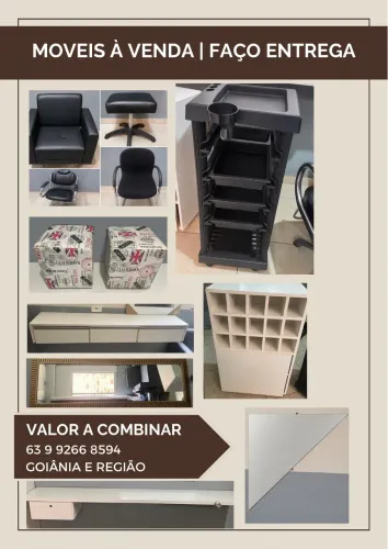 Móveis | salão | cadeiras