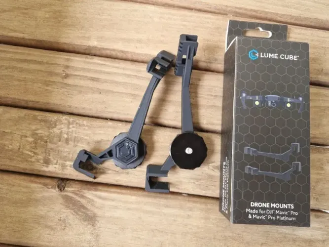 Suporte para Lume Cube no drone DJI Mavic Pro 1
