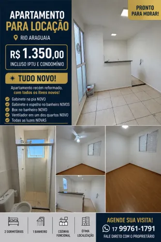 Apartamento Rio Araguaia Rio Preto