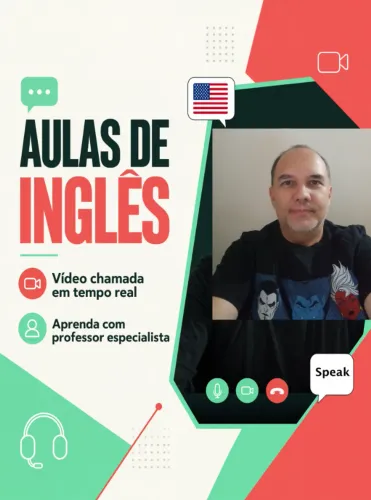 Aulas de inglês com Professor de inglês especialista - Aprenda inglês sem enrolação!