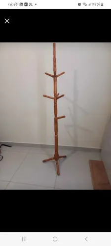 CABIDEIRO EM MADEIRA TORNEADO 1,20 CM