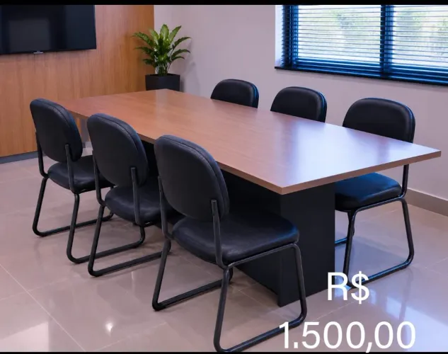 Mesa de reunião para escritório