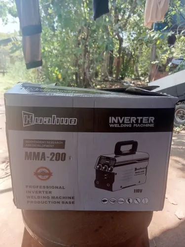 Inversora de solda 200amp 127 volts