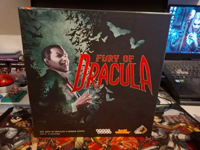 Board Game Fury of Dracula/Furia de Dracula, jogo de tabuleiro