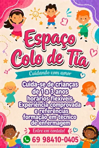 Cuida-se de crianças 