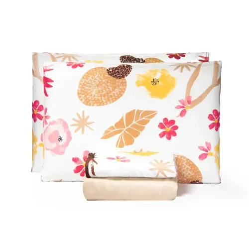 Jogo de Cama Estampa Floral 4 peças King