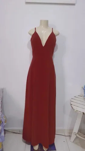 Vestido longo Dot Clothing