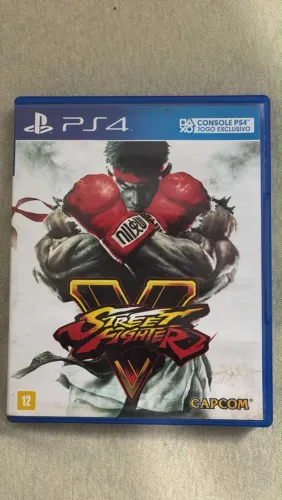 Jogos ps4 - Street Fighter V, R6, Overwatch, etc.