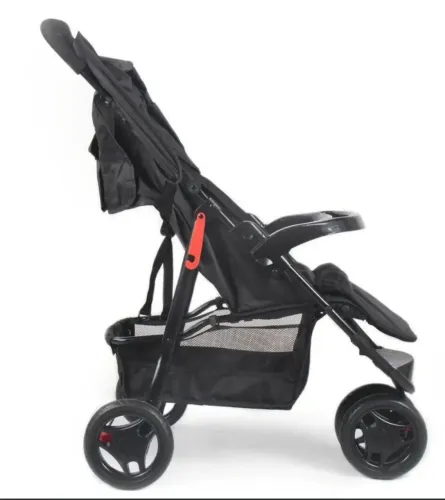 Carrinho de Bebê com Bebê Conforto Cosco Kids Toffy Duo 3 Rodas 0 a 15kg